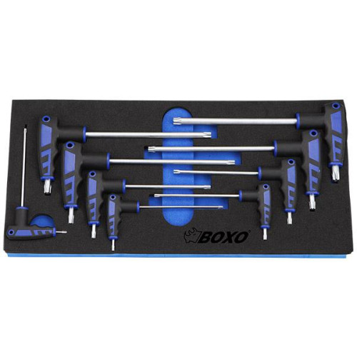 Boxo Torx-avainsarja T-kahvalla  T10 - T50