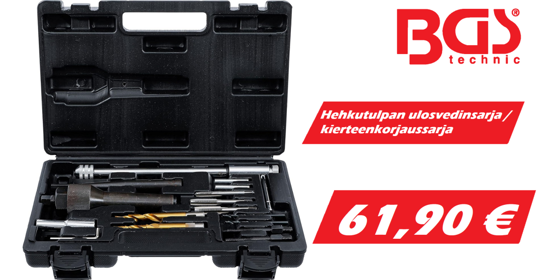 BGS Hehkutulppatyökalusarja