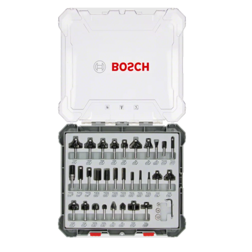 Bosch Jyrsinteräsarja | 30-osaa | 8mm