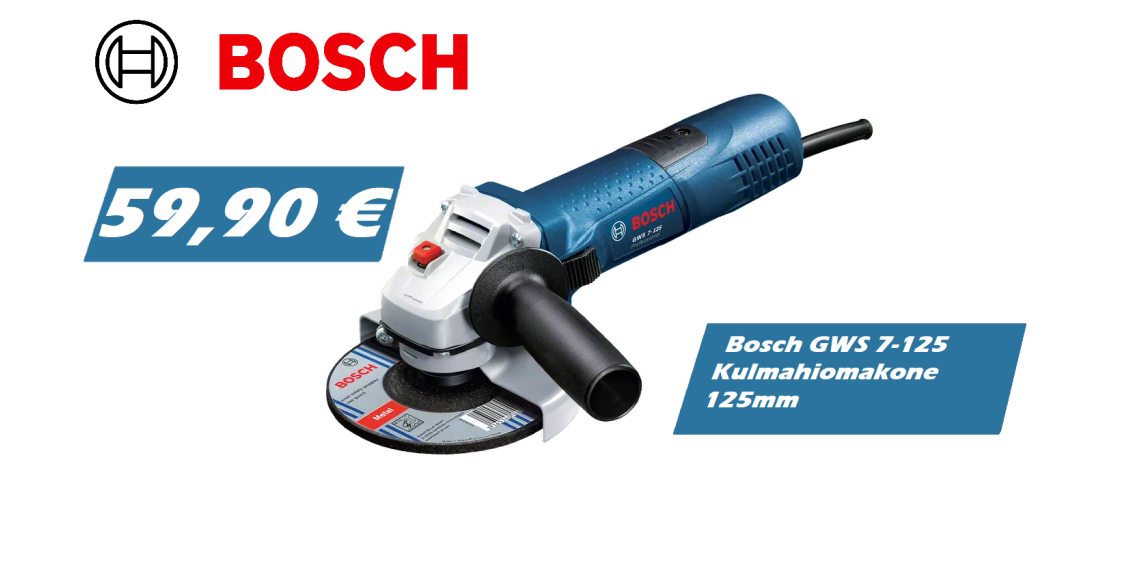 Bosch Kulmahiomakone