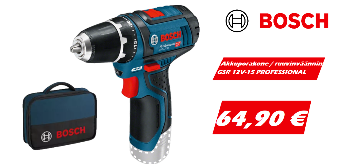 bosch porakone pieni