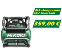 Hikoki akkukompressori