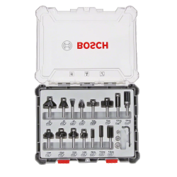 Bosch Jyrsinteräsarja | 15-osaa | 6mm