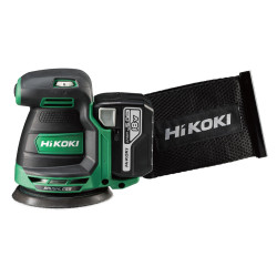 Hikoki Epäkeskohiomakone | 18V | SV1813DA | 125mm | 1 akku ja laturi