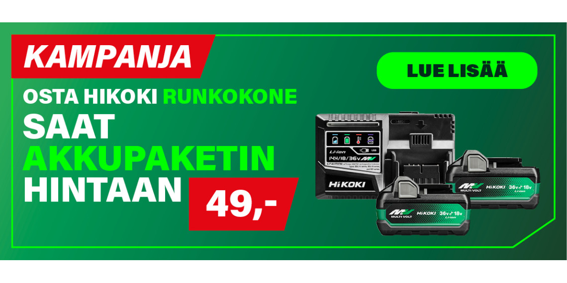 HIKOKI AKKUKAMPANJA