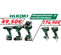 akkuporakoneet ja ruuvinvääntimet