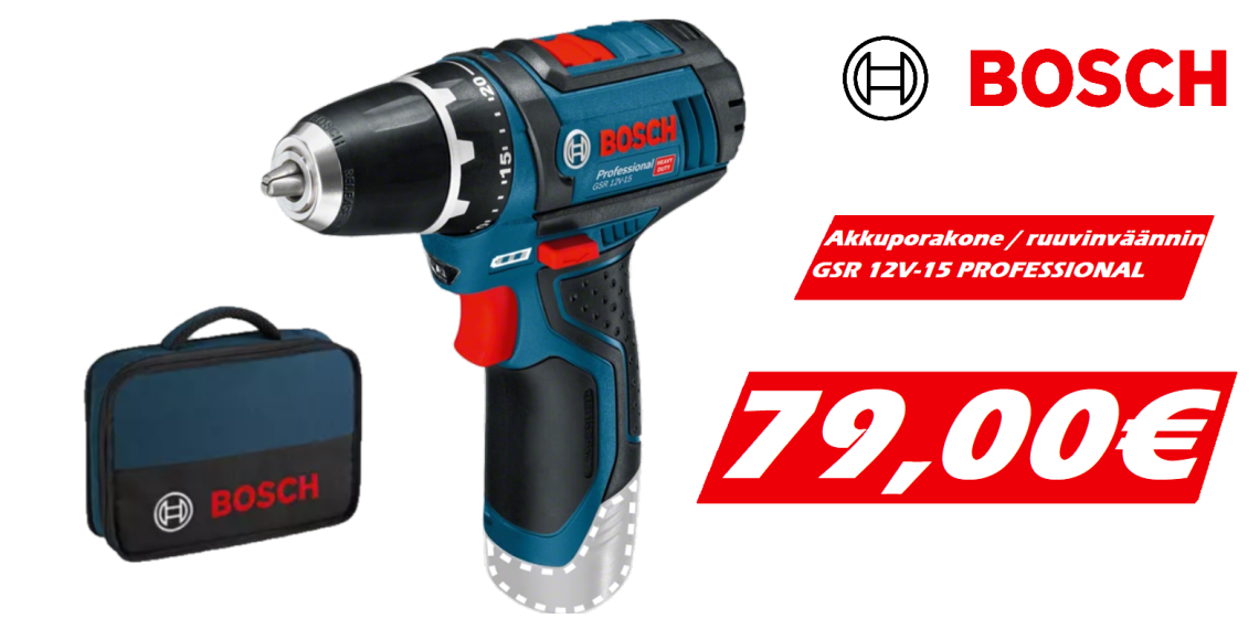 bosch porakone pieni