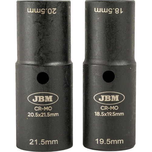 JBM Voimahylsysarja alumiinivanteille | Ford 18.5/19.5mm, 20.5/21.5mm | 1/2" | 2 osaa